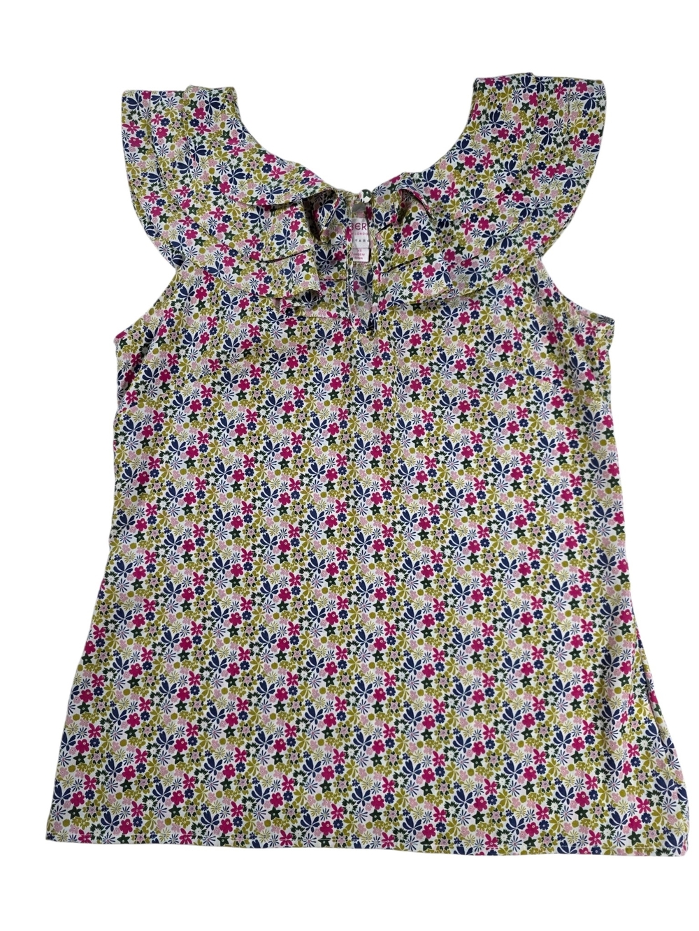 LIBERTY OF LONDON FOR TARGET Sleeveless Ruffle Blouse Floral Ditsy Cottagecore